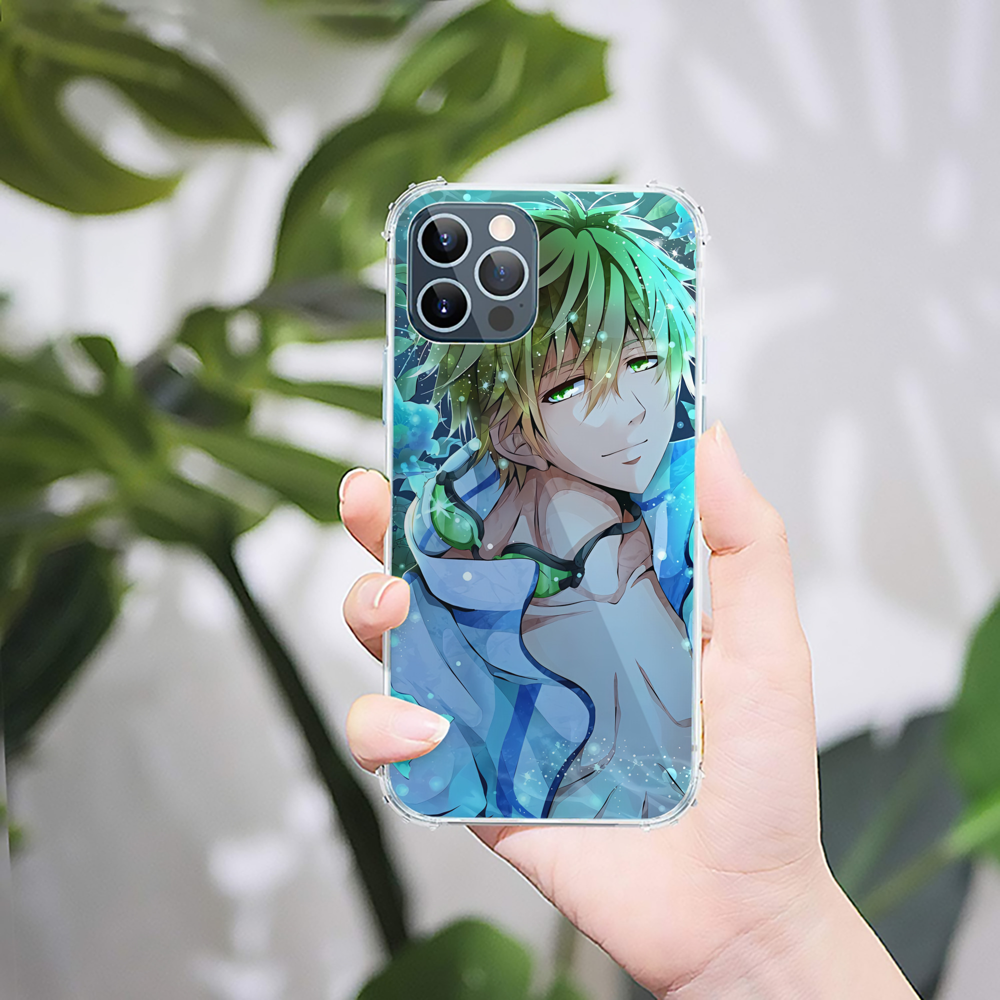 （画像用） 刀剣乱舞 Touken Ranbu 【iPhone 12シリーズ対応】透明スマホケース（クリアソフトケース）